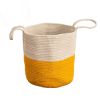 Handmade Natural Cotton Woven Basket
