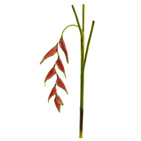 Hanging Heliconia Artificial Flower (Set of 4)