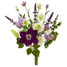 Mixed Artificial Flower Bouquet (Set of 4)