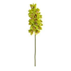 Cymbidium Orchid Artificial Flower (Set of 2)