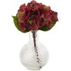 Autumn Hydrangea w/Vase (Set of 3)