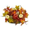 Pumpkin, Gourd, Berry and Maple Leaf Arrangement