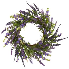 Lavender Wreath