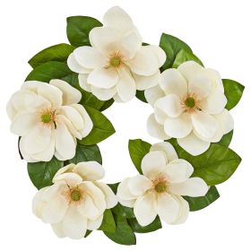 Magnolia Artificial Wreath