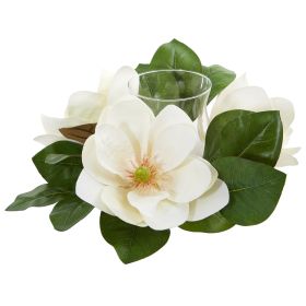 Magnolia Artificial Candelabrum Arrangement