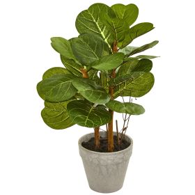 Fiddle Leaf Artificial Plant
