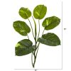 Large Leaf Pothos Artificial Vinning Plant (Set of 6)