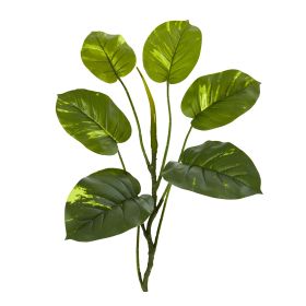 Large Leaf Pothos Artificial Vinning Plant (Set of 6)