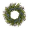 Cedar with Blue Berries Artificial Wreath