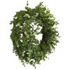 Eucalyptus Double Ring Wreath w/Twig Base