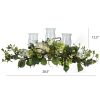 Hydrangea Triple Candelabrum Centerpiece
