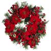 Poinsettia Wreath