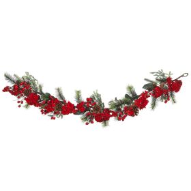 Holiday Hydrangea Garland
