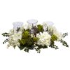 Snowball Hydrangea Triple Candelabrum