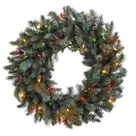 Wreath w/180 Tips & 50 lights