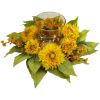 Golden Sunflower Candelabrum
