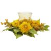 Golden Sunflower Candelabrum