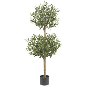 Olive Double Topiary Tree w/1794 Lvs