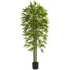 Bamboo Tree UV Resistant x 3 w/1280 Lvs (Indoor/Outdoor)