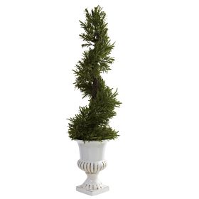 Rosemary Spiral w/Urn (Indoor/Outdoor)