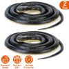 2Pcs 50in Long Realistic Rubber Snakes Toy Thick Durable Fake Snake Prank Toy For Halloween Decoration Trick Game