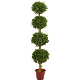 Four Tier Boxwood Topiary UV Resistant (Indoor/Outdoor)