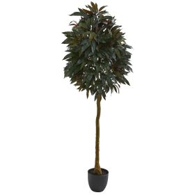Red Mango Leaf Artificial Tree