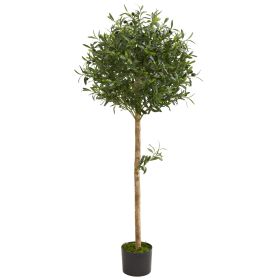 Olive Topiary Artificial Tree