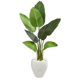 Travelers Artificial Palm Tree in Oval Planter
