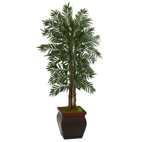 Parlor Palm Artificial Tree in Decorative Planter