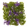 Purple & Green Clover Mat (Set of 12)