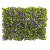 Purple & Green Clover Mat (Set of 12)