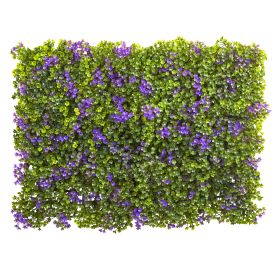 Purple & Green Clover Mat (Set of 12)