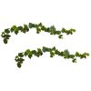 Grape Leaf Deluxe Garland w/Grapes (Set of 2)