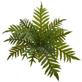 Hares Foot Fern Bush Artificial (Set of 3)(Real Touch)
