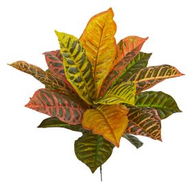 Garden Croton Artificial Plant (Real Touch) (Set of 6)
