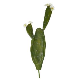 Flowering Cactus Artificial Plant (Set of 4)