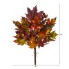 Maple & Berries Artificial Flower Bouquet (Set of 3)