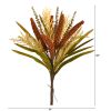 Sorghum Harvest Artificial Flower Bouquet (Set of 3)