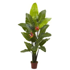 Bird of Paradise Plant (Real Touch) w/15 Lvs