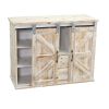 Double Barn Door Console