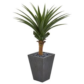 Agave Artificial Plant in Ceramic Planter