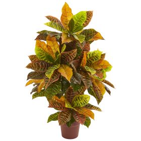 Croton Artificial Plant (Real Touch)