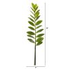 Zamioculcas Artificial Flower Stem (Set of 6)