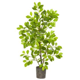 Ficus Artificial Tree in Planter