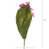 Flowering Cactus Artificial Plant (Set of 6)