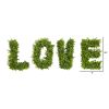 LOVE Boxwood Artificial Wall Decoration (Indoor/Outdoor)