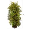 Mixed Forest Foliage Artificial Plant on Trunk