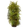 Mixed Forest Foliage Artificial Plant on Trunk