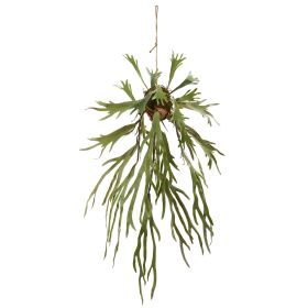 Staghorn Artificial Hanging Plant